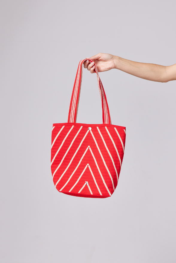 Duck Apparel Red Bucket Bag