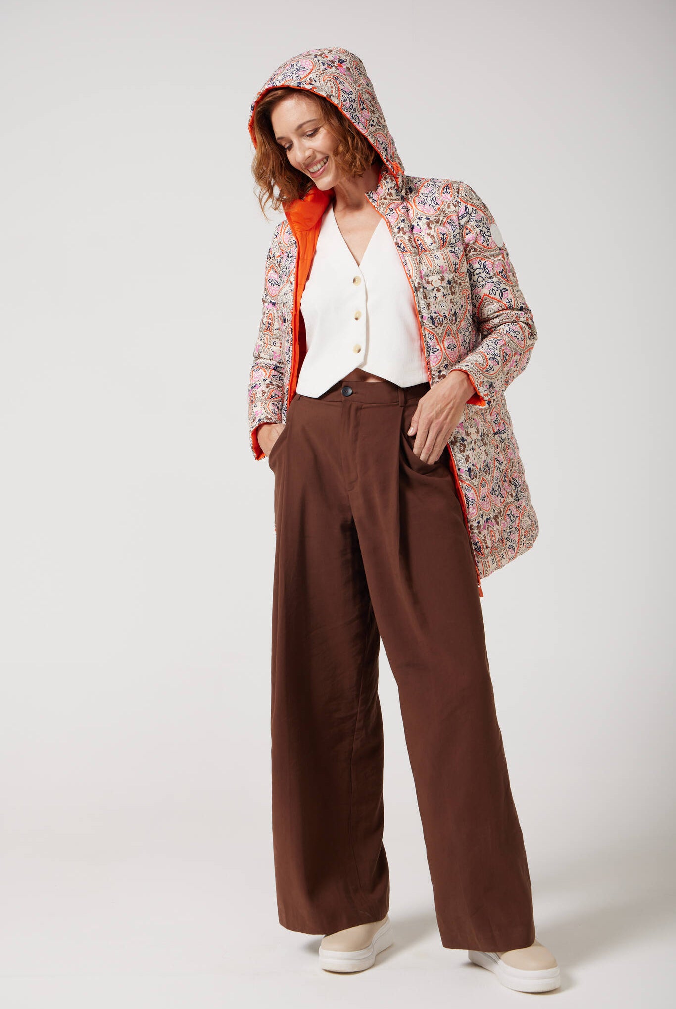 Paisley x Tiger Classic Parka™ in multicolour paisley print, insulated hooded parka designed for warmth and style in South Africa’s winter season