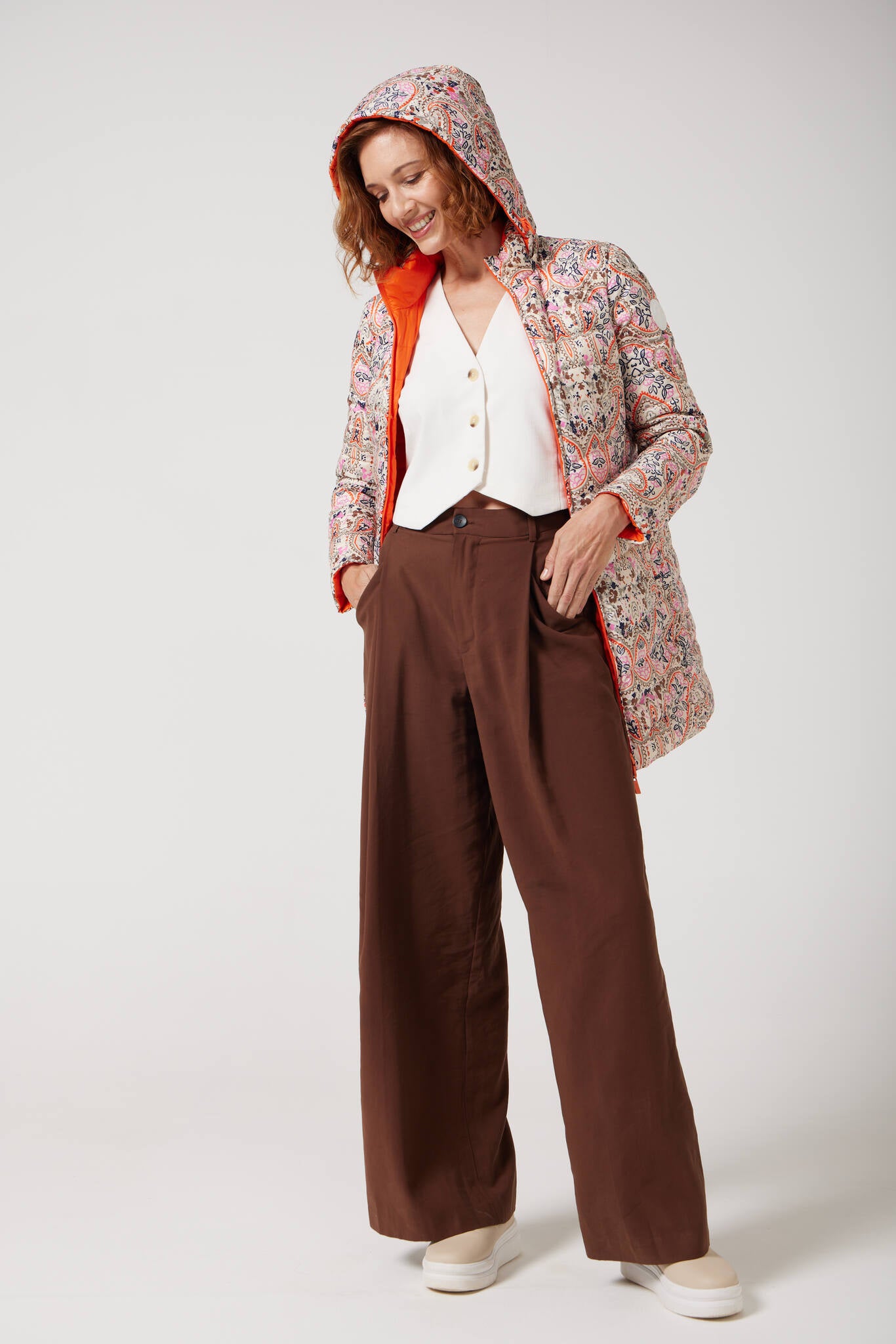 Paisley x Tiger Classic Parka™ in multicolour paisley print, insulated hooded parka designed for warmth and style in South Africa’s winter season