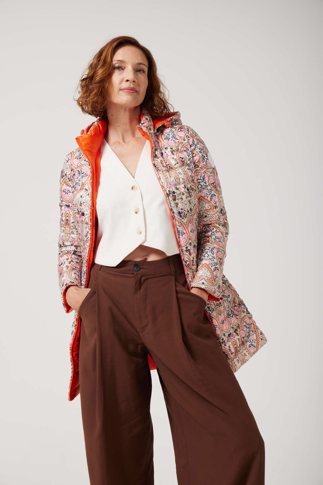 Paisley x Tiger Classic Parka™ in multicolour paisley print, insulated hooded parka designed for warmth and style in South Africa’s winter season