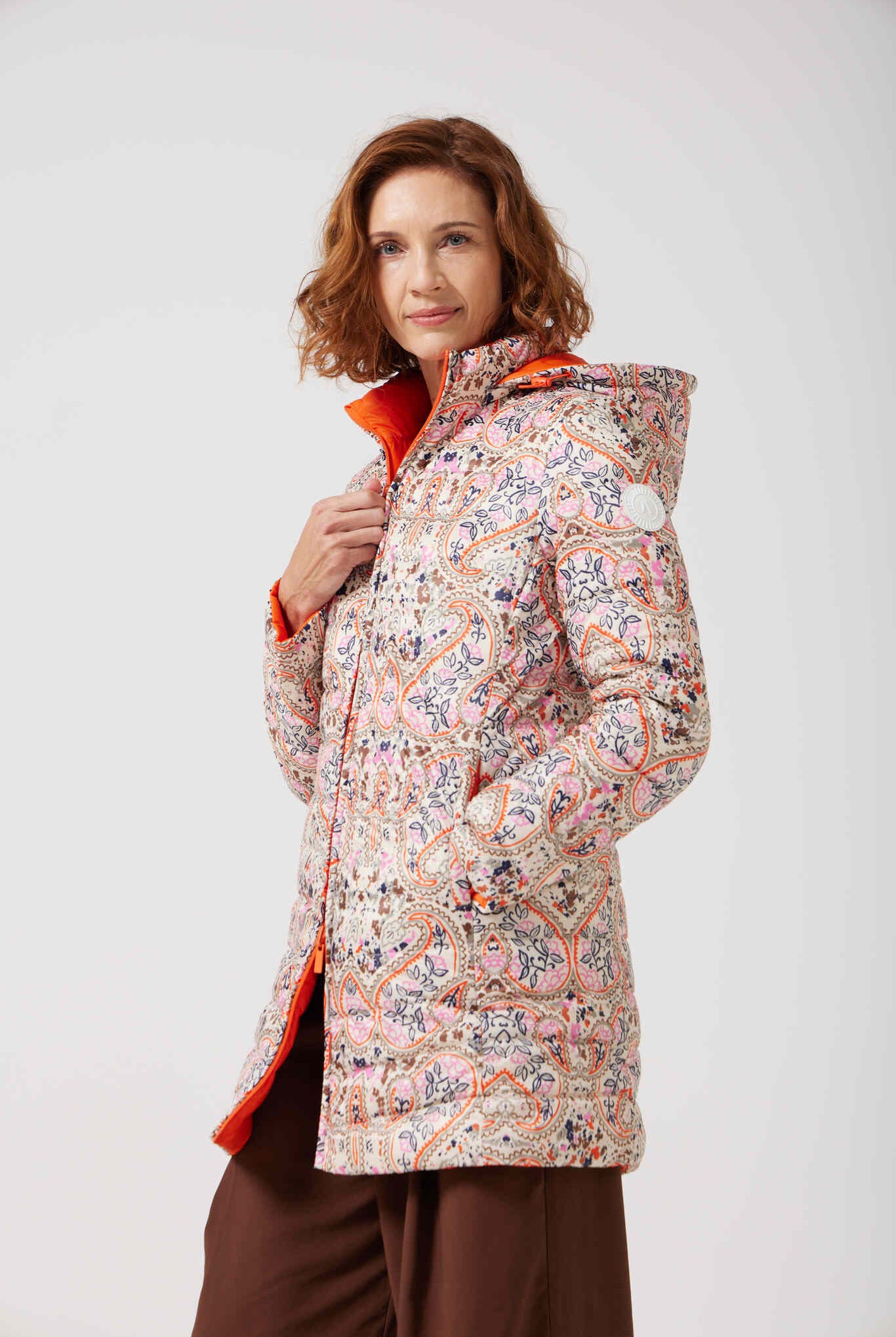 Paisley x Tiger Classic Parka™ in multicolour paisley print, insulated hooded parka designed for warmth and style in South Africa’s winter season