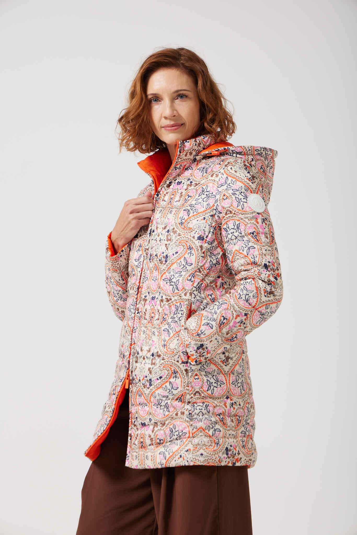Paisley x Tiger Classic Parka™ in multicolour paisley print, insulated hooded parka designed for warmth and style in South Africa’s winter season