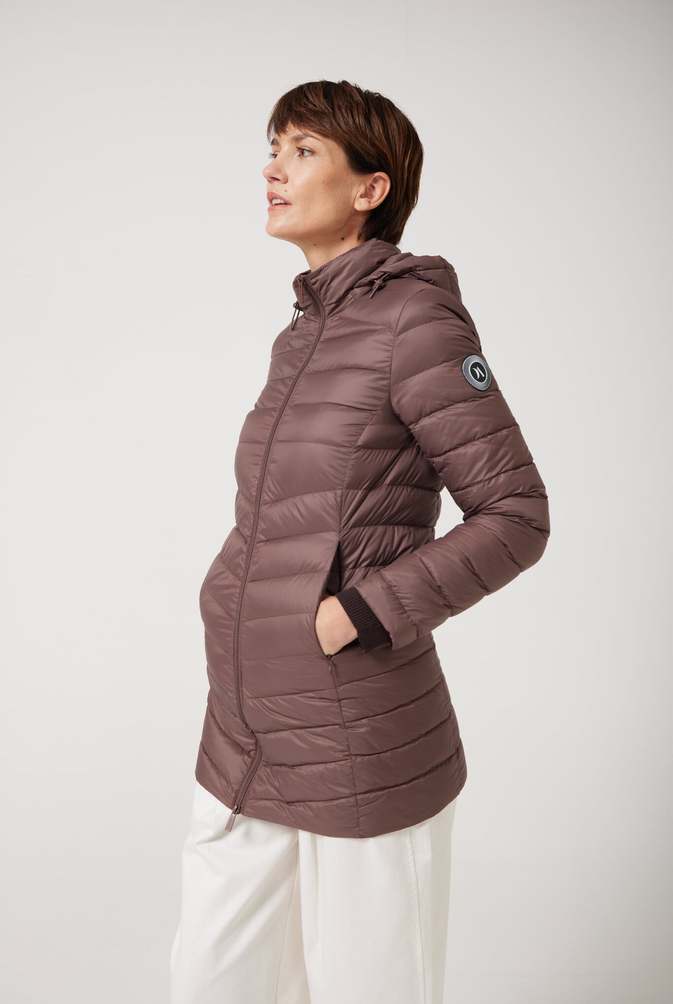 Espresso Classic Parka™ in deep brown espresso shade, insulated hooded parka designed for warmth and comfort in South Africa’s winter season