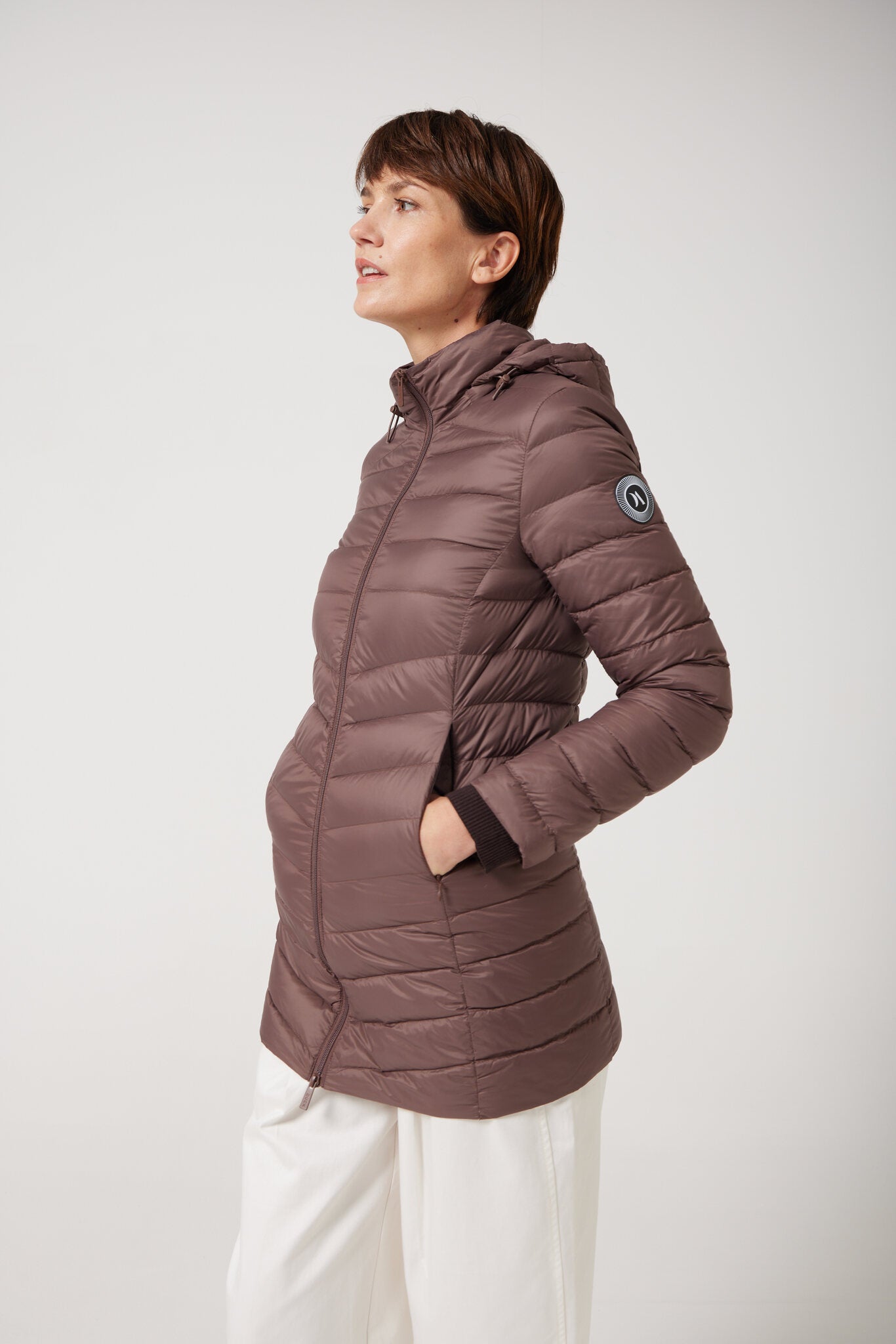 Espresso Classic Parka™ in deep brown espresso shade, insulated hooded parka designed for warmth and comfort in South Africa’s winter season