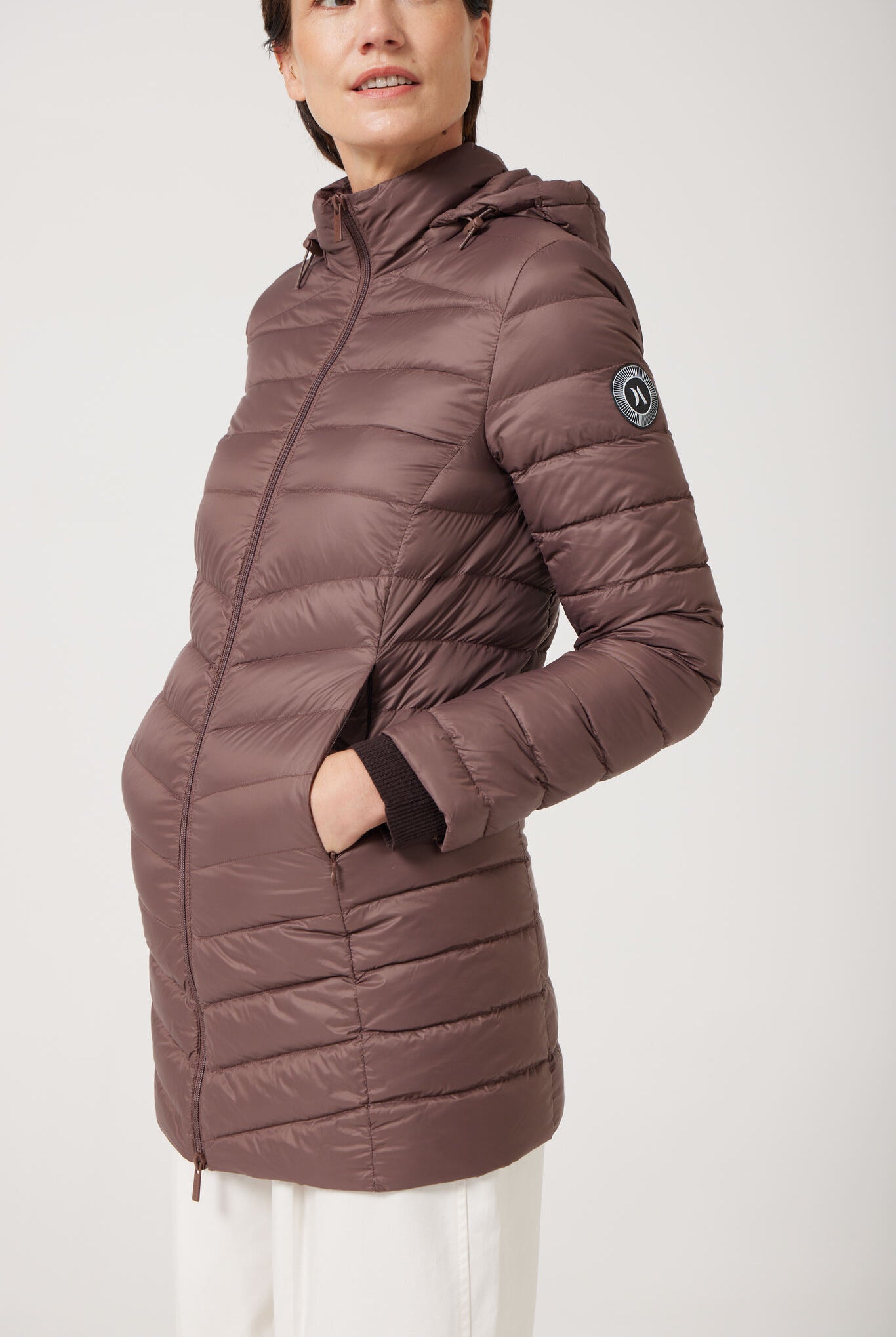 Espresso Classic Parka™ in deep brown espresso shade, insulated hooded parka designed for warmth and comfort in South Africa’s winter season