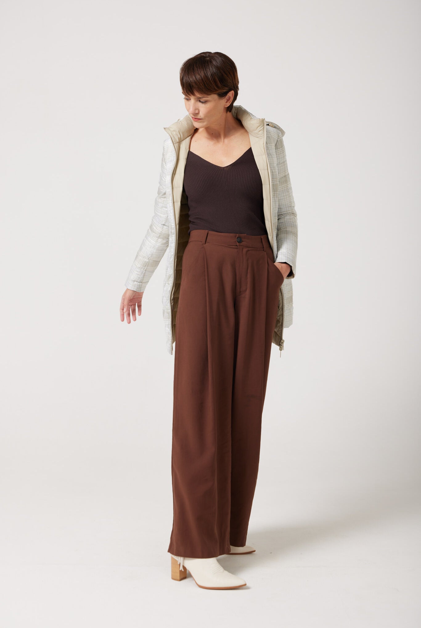 Tartan x Mist Classic Parka™ in light tartan check, insulated hooded reversible parka offering warmth and versatility for South Africa’s winter season