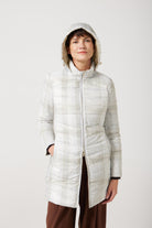 Tartan x Mist Classic Parka™ in light tartan check, insulated hooded reversible parka offering warmth and versatility for South Africa’s winter season