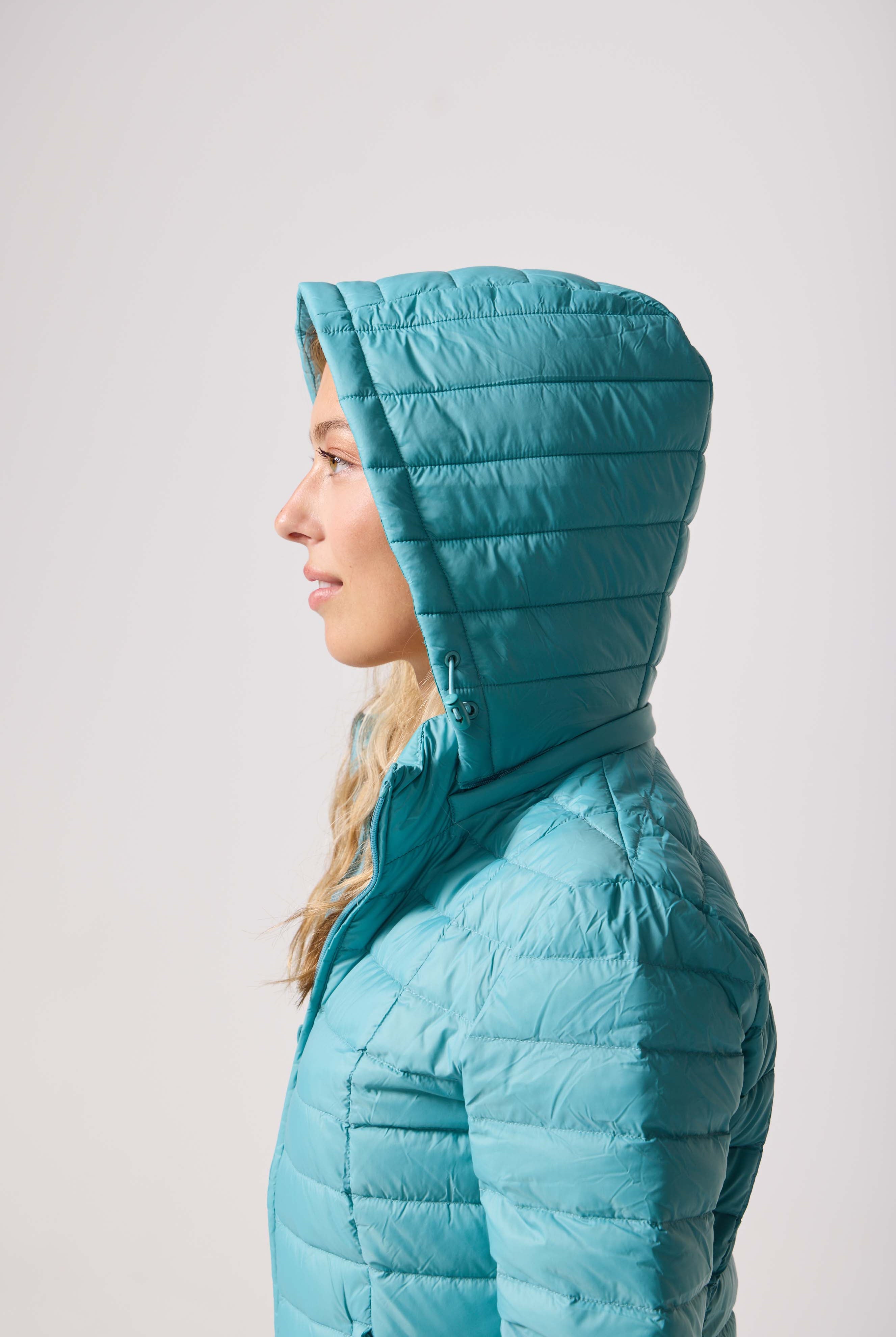 Aqua Duck Down Puffer Jacket - Duck Apparel