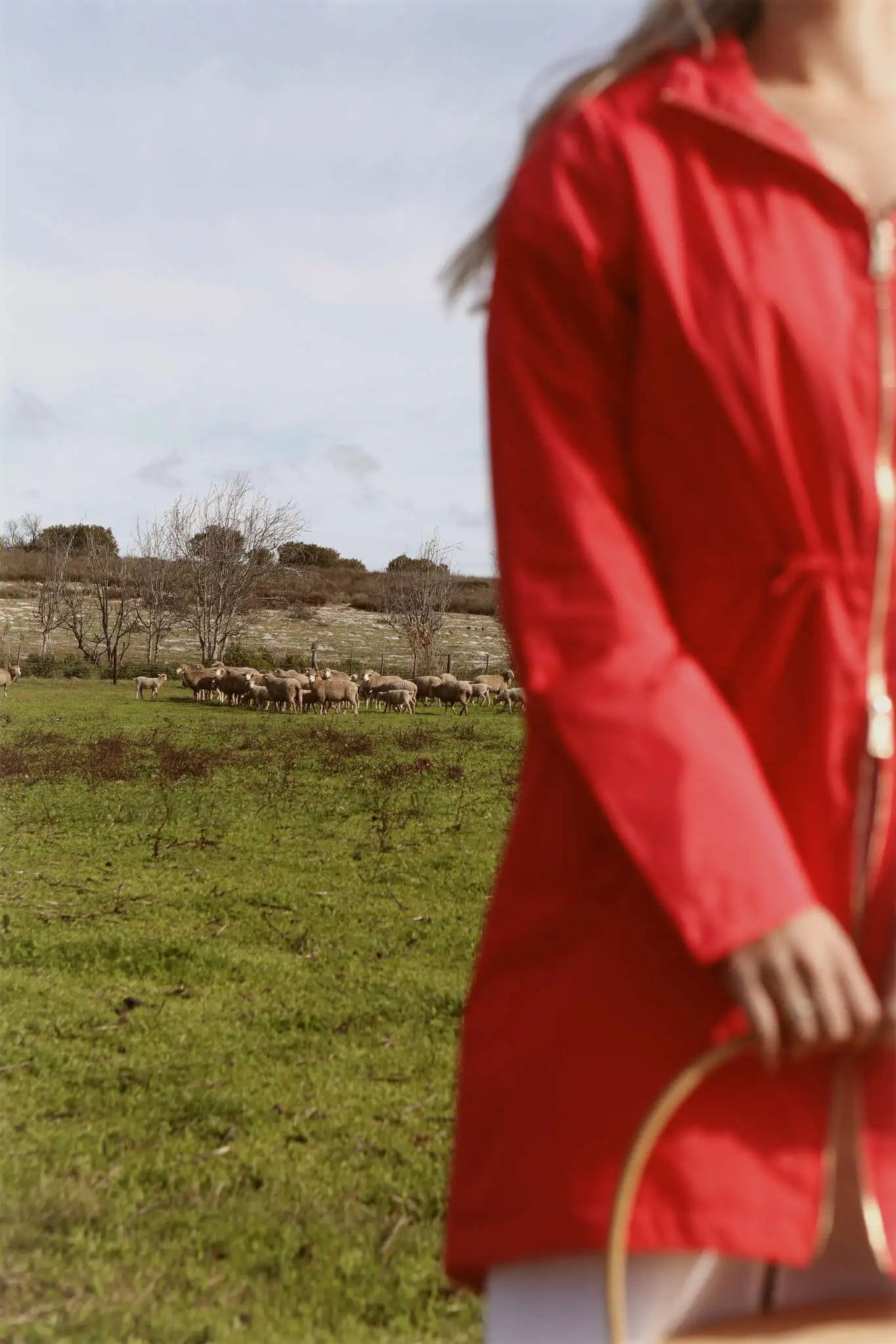 Lipstick Crush No 5 raincoat in bold red, lightweight hooded waterproof raincoat perfect for South Africa’s rainy climate