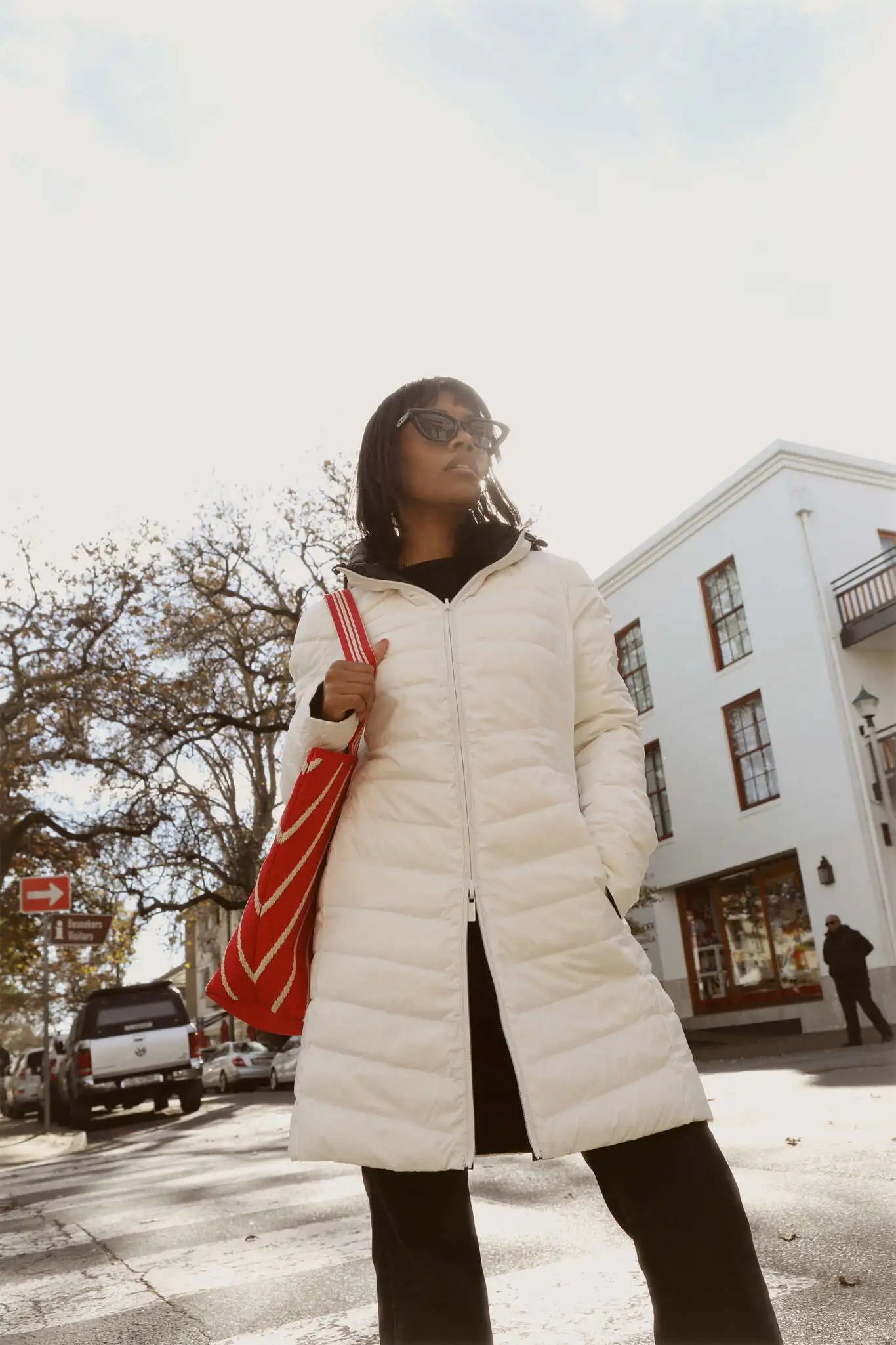 Midnight x Salt Classic Parka™ in black and white, insulated hooded parka designed for warmth and comfort in South Africa’s winter season