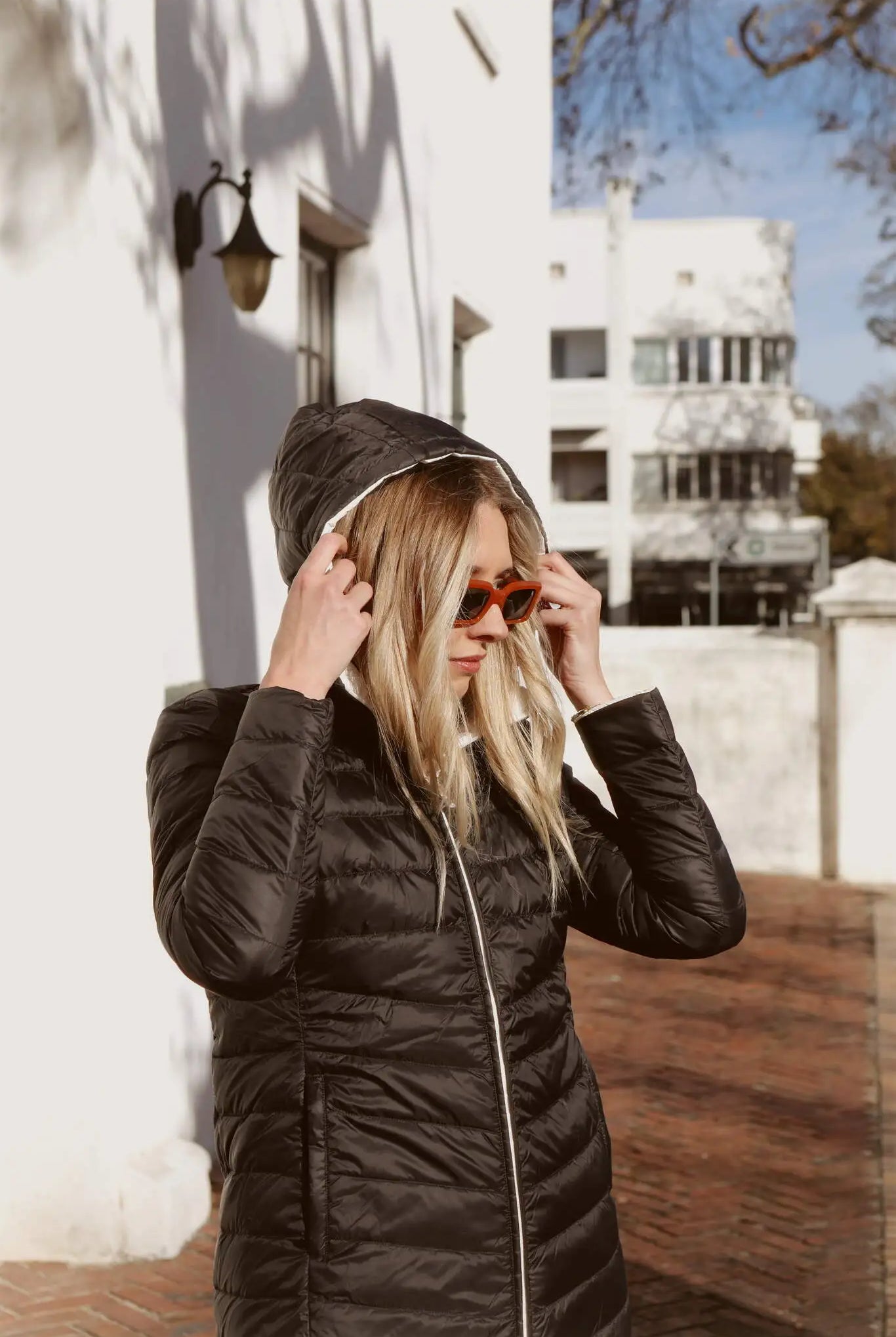 Midnight x Salt Classic Parka™ in black and white, insulated hooded parka designed for warmth and comfort in South Africa’s winter season