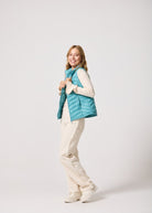 Aqua Duck Down Puffer Vest - Duck Apparel