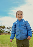 Blue Kids Duck Down Jacket - Duck Apparel