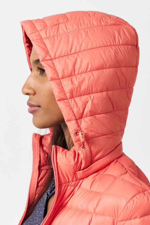 Coral Duck Down Puffer Jacket - Duck Apparel