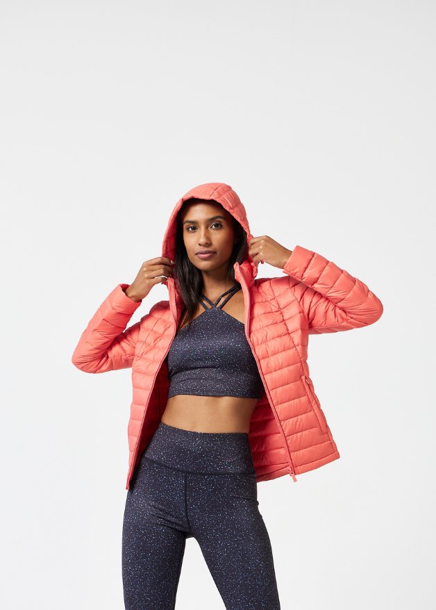 Coral Duck Down Puffer Jacket - Duck Apparel