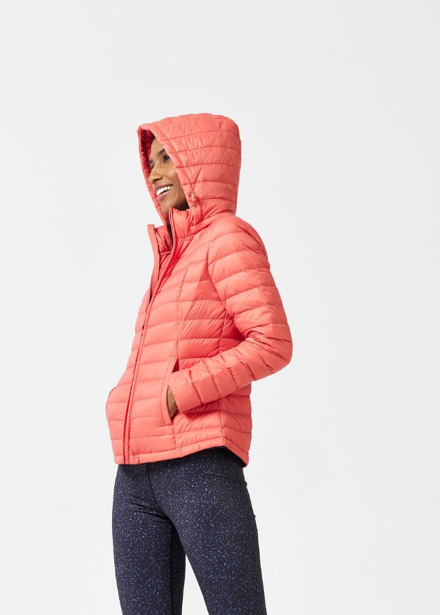 Coral Duck Down Puffer Jacket - Duck Apparel