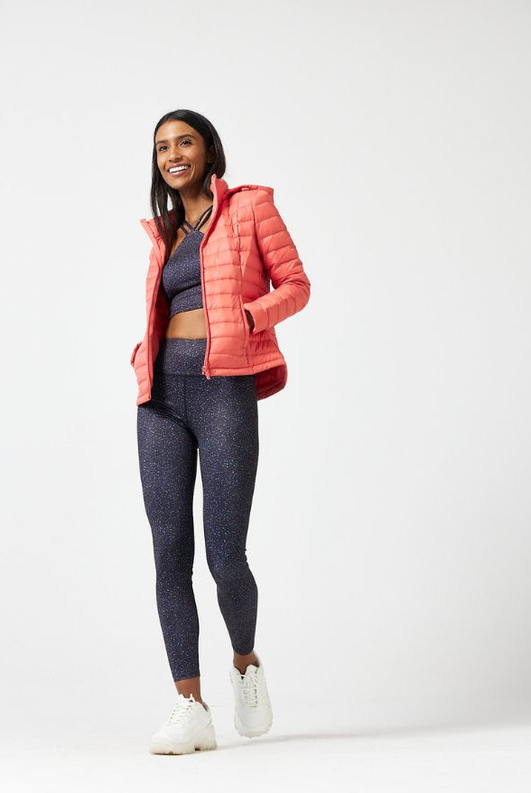 Coral Duck Down Puffer Jacket - Duck Apparel