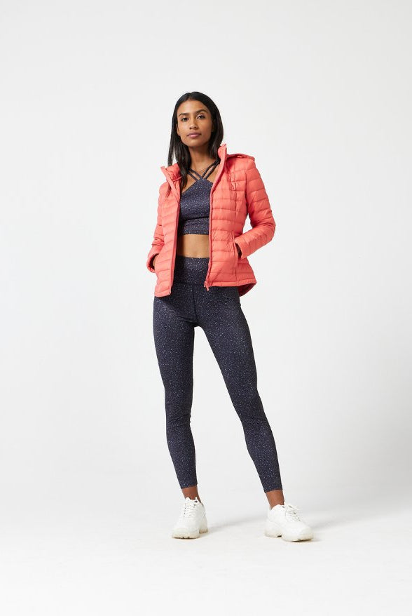 Coral Duck Down Puffer Jacket - Duck Apparel