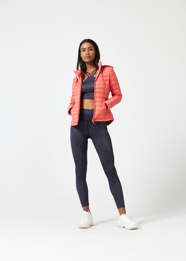 Coral Duck Down Puffer Jacket - Duck Apparel