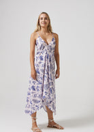 Floral Fairytale Grecian Dress - Duck Apparel