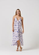 Floral Fairytale Grecian Dress - Duck Apparel