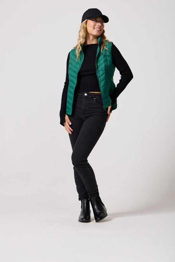 Game Day Duck Down Puffer Vest - Duck Apparel