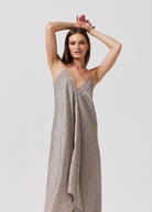 Leopard Grecian Dress - Duck Apparel