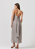 Leopard Grecian Dress - Duck Apparel