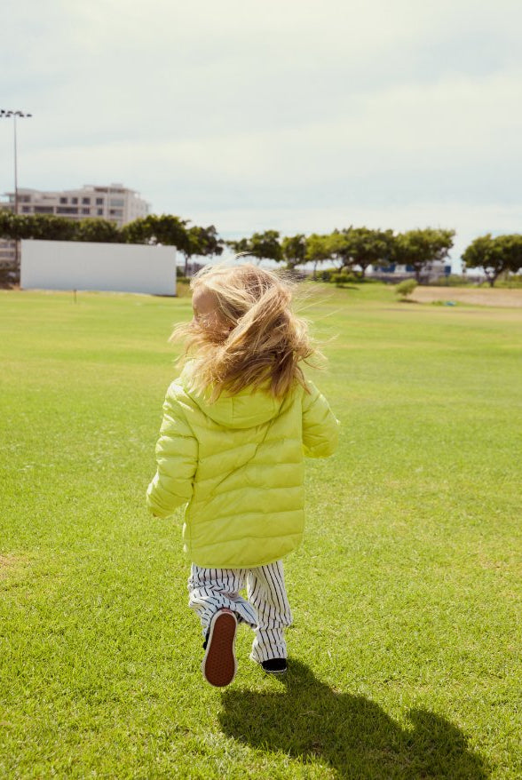 Lime Kids Duck Down Jacket - Duck Apparel