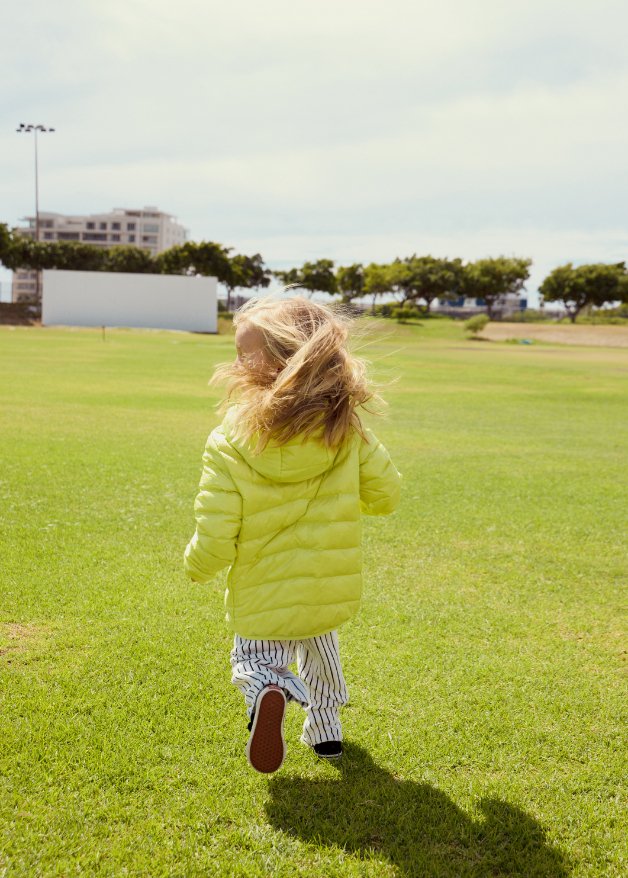 Lime Kids Duck Down Jacket - Duck Apparel