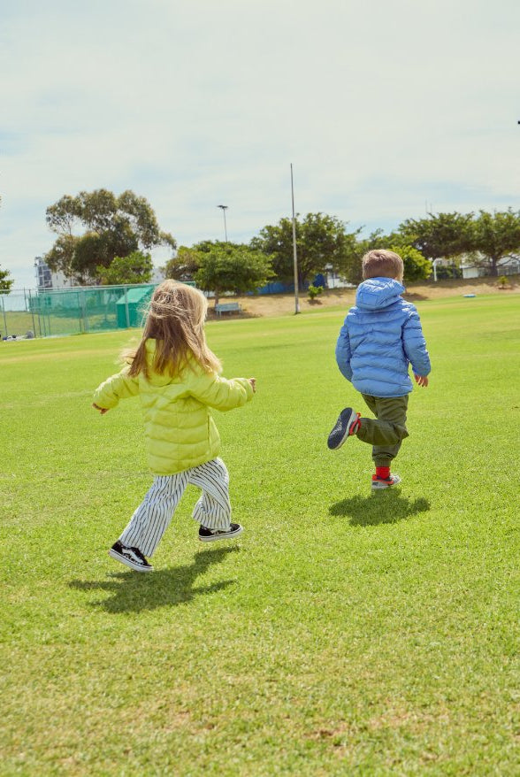 Lime Kids Duck Down Jacket - Duck Apparel