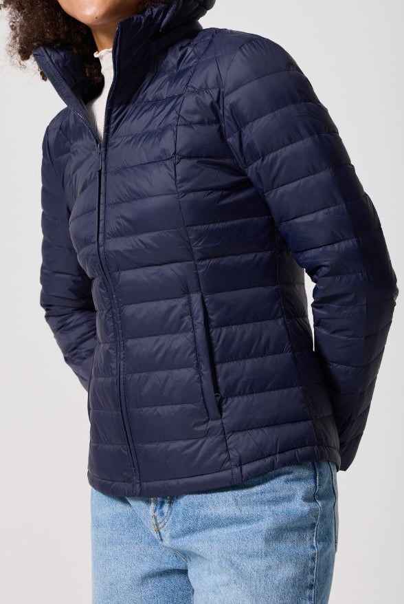 Navy Duck Down Jacket - Duck Apparel