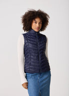 Navy Duck Down Puffer Vest - Duck Apparel