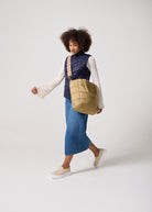 Navy Duck Down Puffer Vest - Duck Apparel