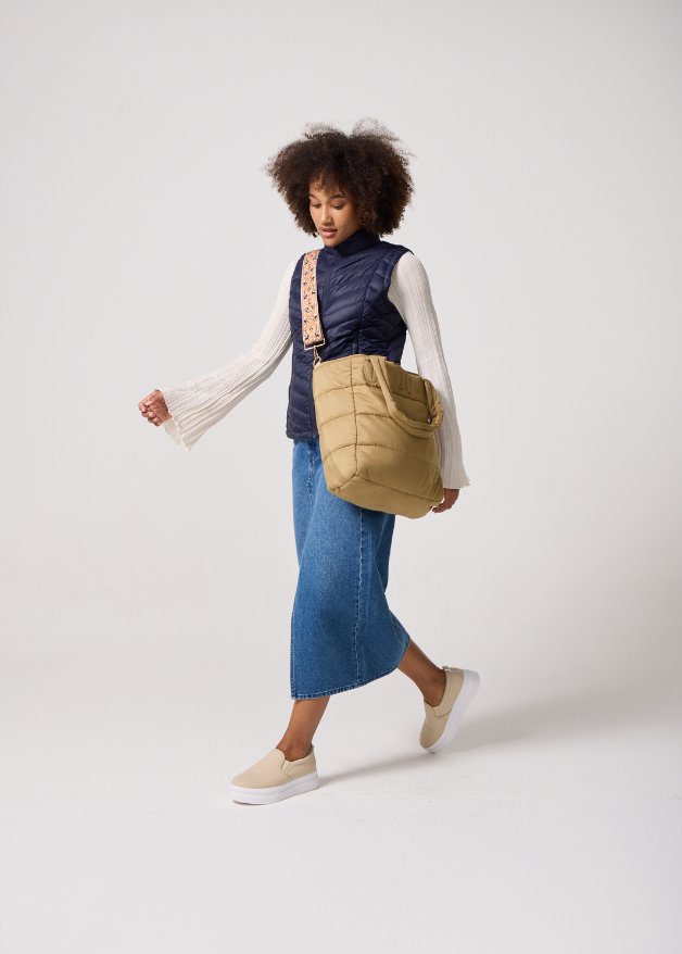 Navy Duck Down Puffer Vest - Duck Apparel