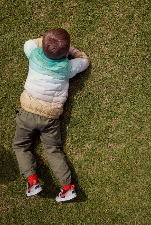 Ombre Green Kids Duck Down Jacket - Duck Apparel