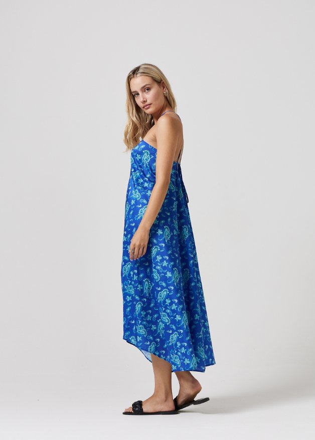 Paisley Paradise Grecian Dress - Duck Apparel