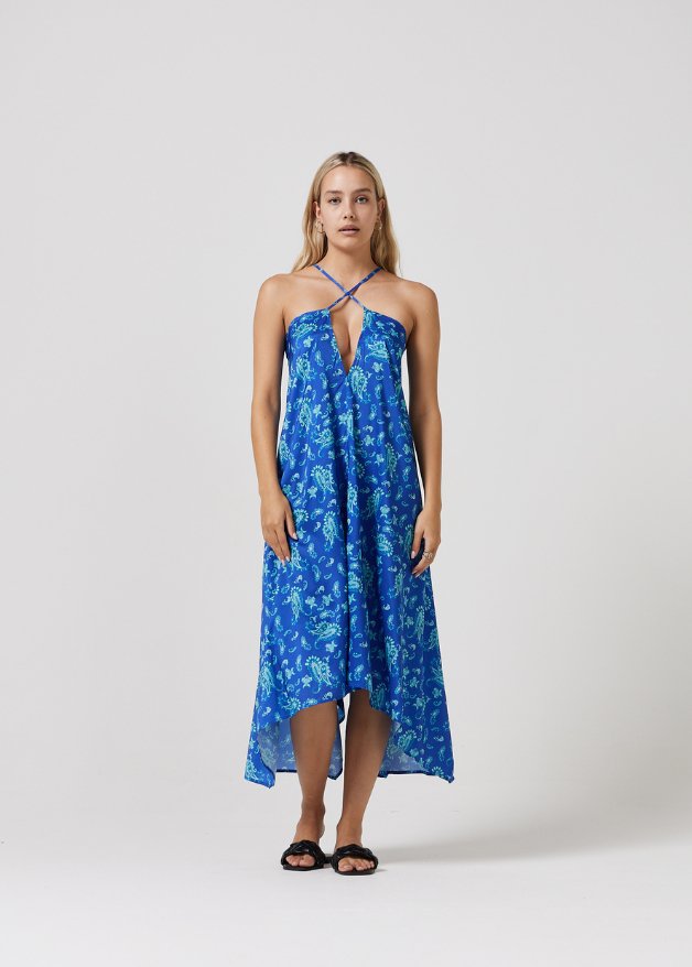 Paisley Paradise Grecian Dress - Duck Apparel