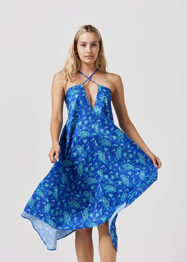 Paisley Paradise Grecian Dress - Duck Apparel