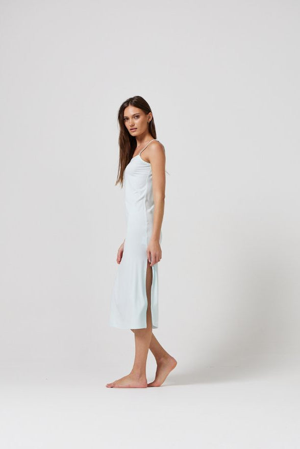 Pastel Blue Maxi Slip - Duck Apparel
