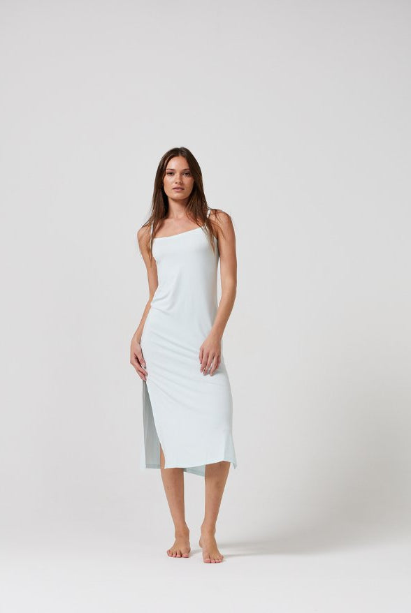 Pastel Blue Maxi Slip - Duck Apparel