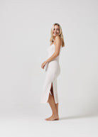 Pastel Pink Maxi Slip - Duck Apparel