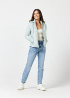 Pistachio Duck Down Puffer Jacket - Duck Apparel