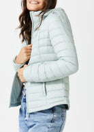 Pistachio Duck Down Puffer Jacket - Duck Apparel
