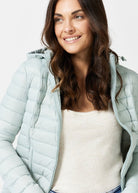 Pistachio Duck Down Puffer Jacket - Duck Apparel