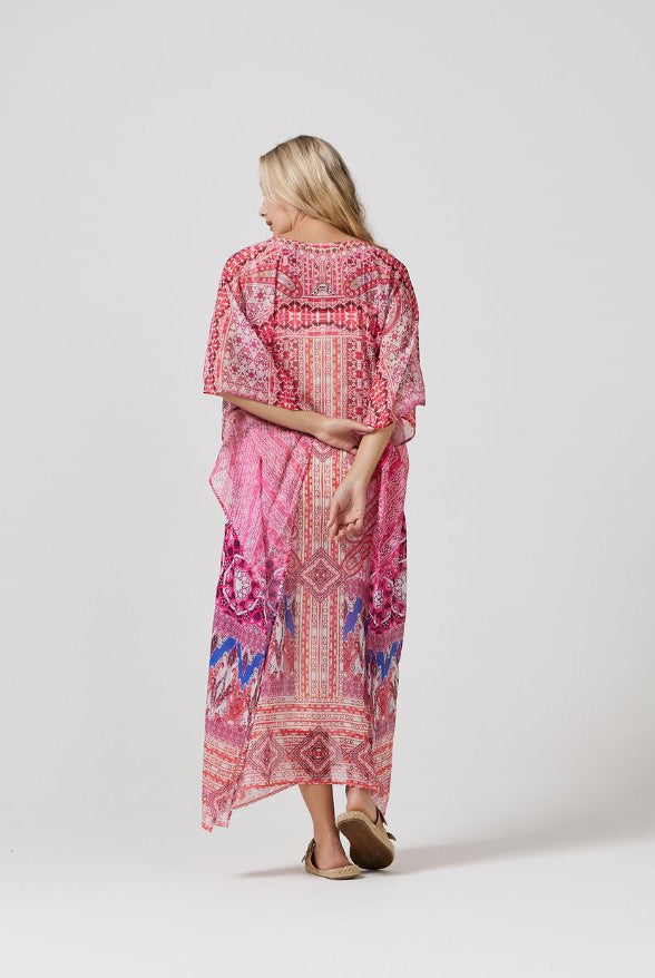 Pretty in Pink Kaftan - Duck Apparel