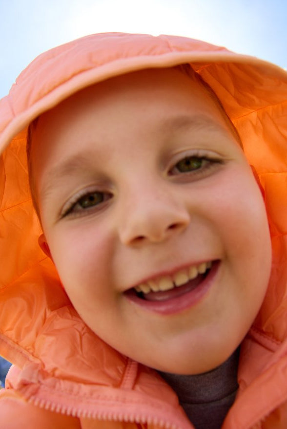 Salmon Kids Duck Down Jacket - Duck Apparel