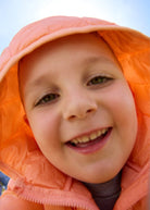 Salmon Kids Duck Down Jacket - Duck Apparel