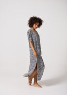 Snow Leopard Kaftan - Duck Apparel