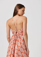 Tangerine Tango Grecian Dress - Duck Apparel